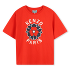T-Shirt mit Siegel-Druck KENZO KIDS 
                    M&Auml;DCHEN
