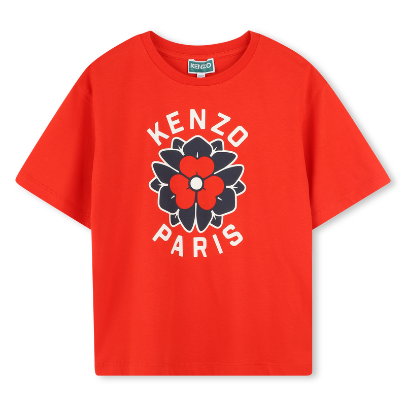 T-Shirt mit Siegel-Druck KENZO KIDS 
                        GIRL