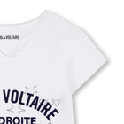 Tunesisches T-Shirt mit Kragen ZADIG VOLTAIRE 
                    GIRL