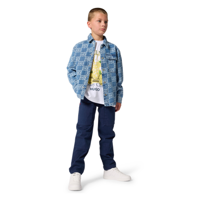 KURZ&Auml;RMELIGES T-SHIRT HUGO BOY