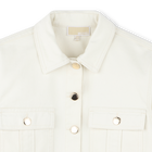 Jacke aus Baumwolltwill MICHAEL KORS 
                    GIRL