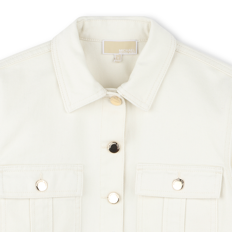 Jacke aus Baumwolltwill MICHAEL KORS 
                        GIRL
