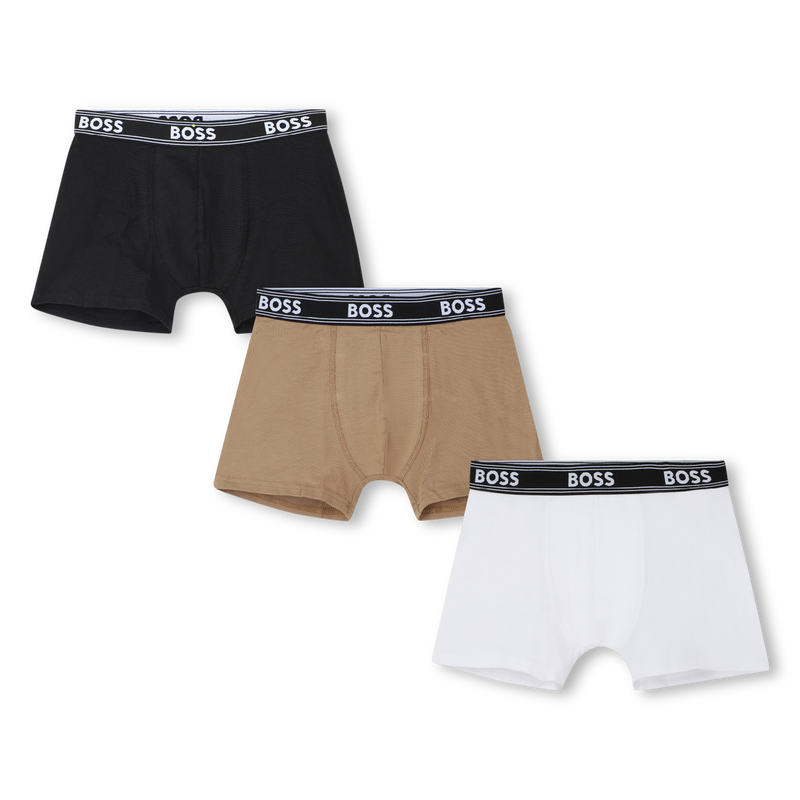 3er-Pack Boxershorts aus Jersey BOSS 
                        BOY