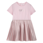 Festkleid aus Materialmix MICHAEL KORS 
                    GIRL
