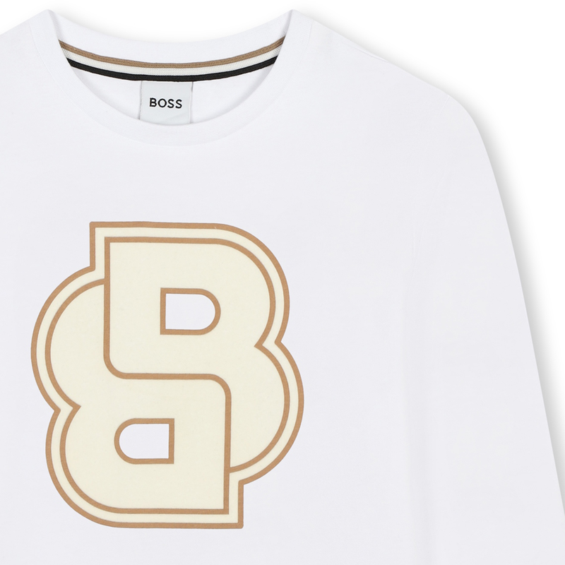 Langarm-T-Shirt BOSS 
                        BOY