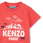 Kurz&auml;rmeliges t-shirt KENZO KIDS 
                    BOY