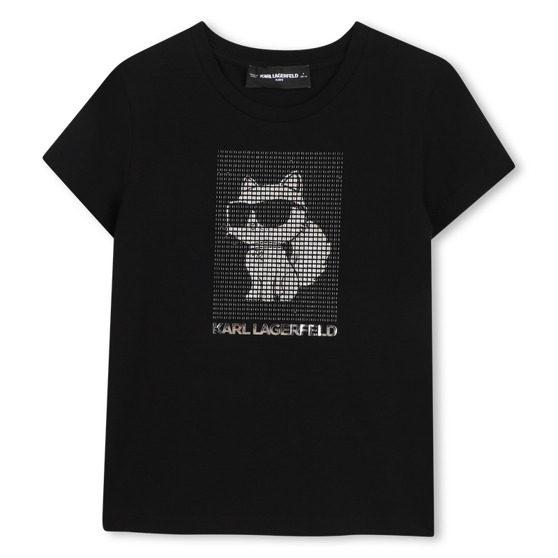 KURZ&Auml;RMELIGES T-SHIRT KARL LAGERFELD KIDS 
                        GIRL
