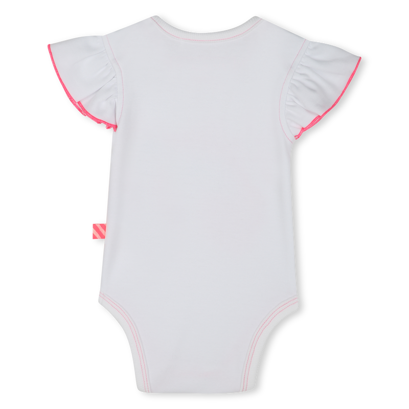 Kurz&auml;rmeliger Baumwoll-Body BILLIEBLUSH 
                        GIRL