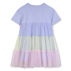 Kleid aus bi-material BILLIEBLUSH 
                    GIRL
