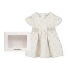 Festliches Jacquard-Kleid KARL LAGERFELD KIDS 
                    GIRL