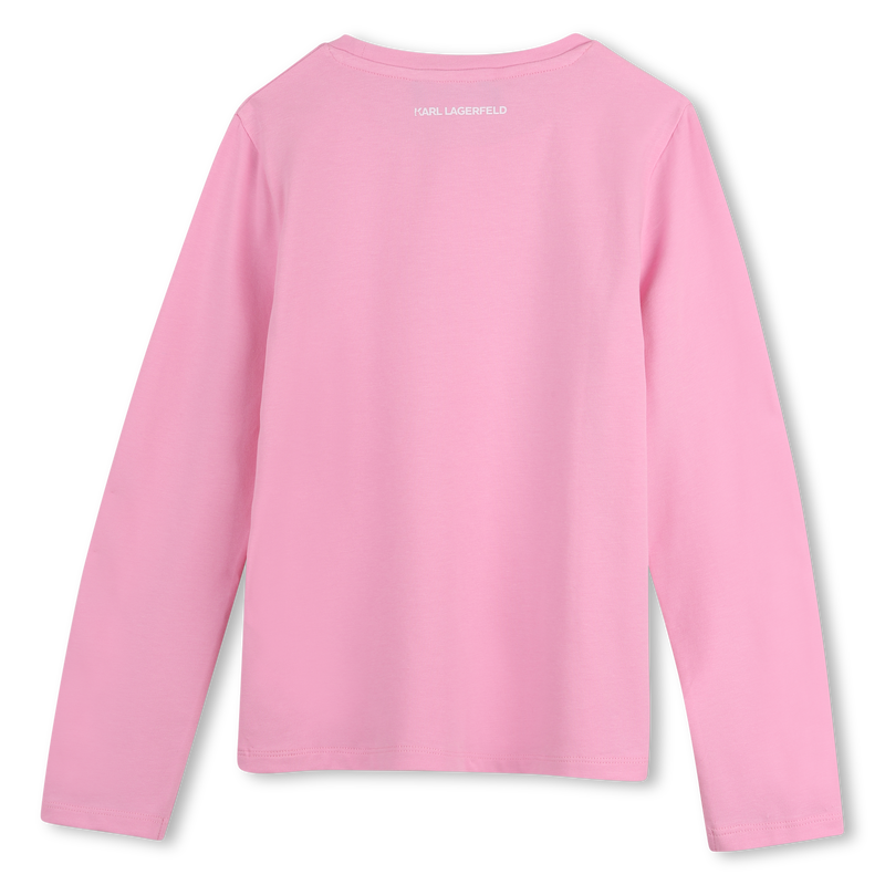 Langarmshirt KARL LAGERFELD KIDS 
                        M&Auml;DCHEN