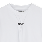Flie&szlig;endes Baumwoll-T-Shirt DKNY 
                    GIRL