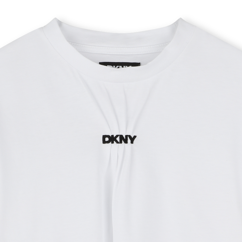 Flie&szlig;endes Baumwoll-T-Shirt DKNY 
                        GIRL