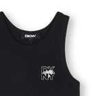 Baumwollkleid im Tanktop-Stil DKNY 
                    GIRL
