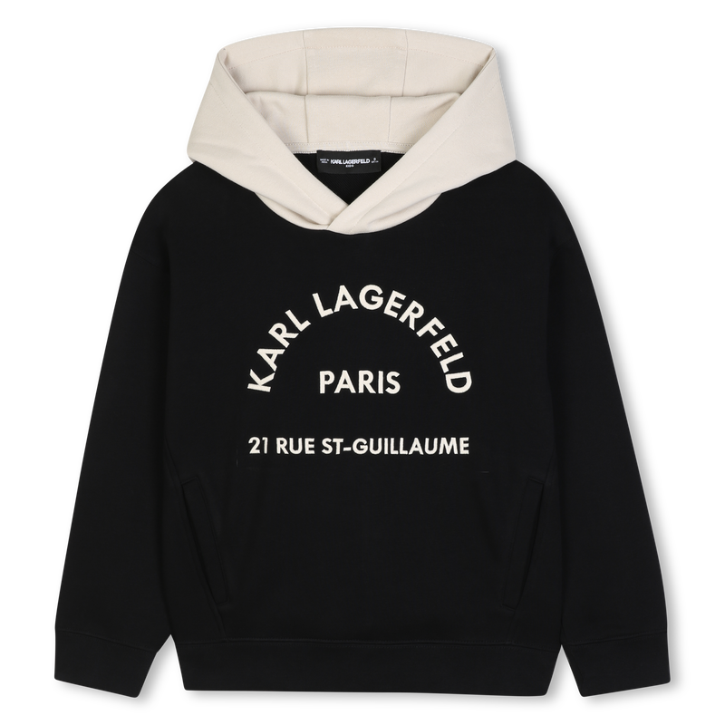 Kapuzensweatshirt KARL LAGERFELD KIDS 
                        BOY