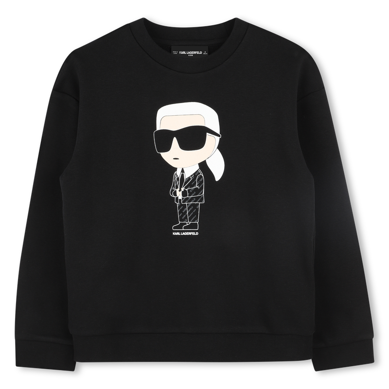 Sweatshirt mit logomotiv KARL LAGERFELD KIDS 
                        BOY