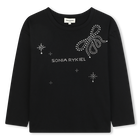 Lang&auml;rmeliges T-Shirt SONIA RYKIEL 
                    GIRL