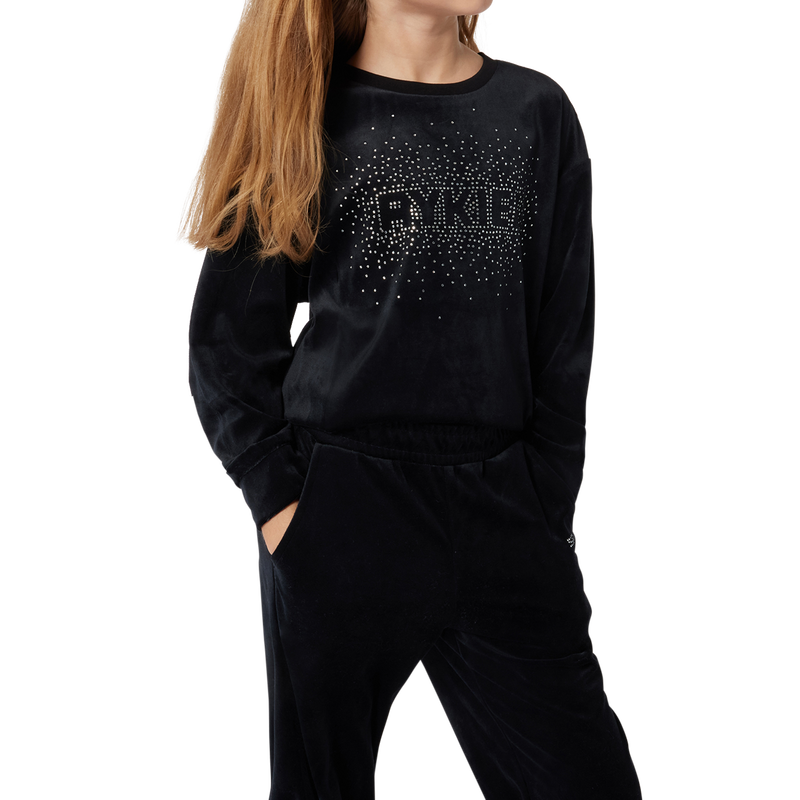 Sweatshirt aus Samt SONIA RYKIEL 
                        GIRL