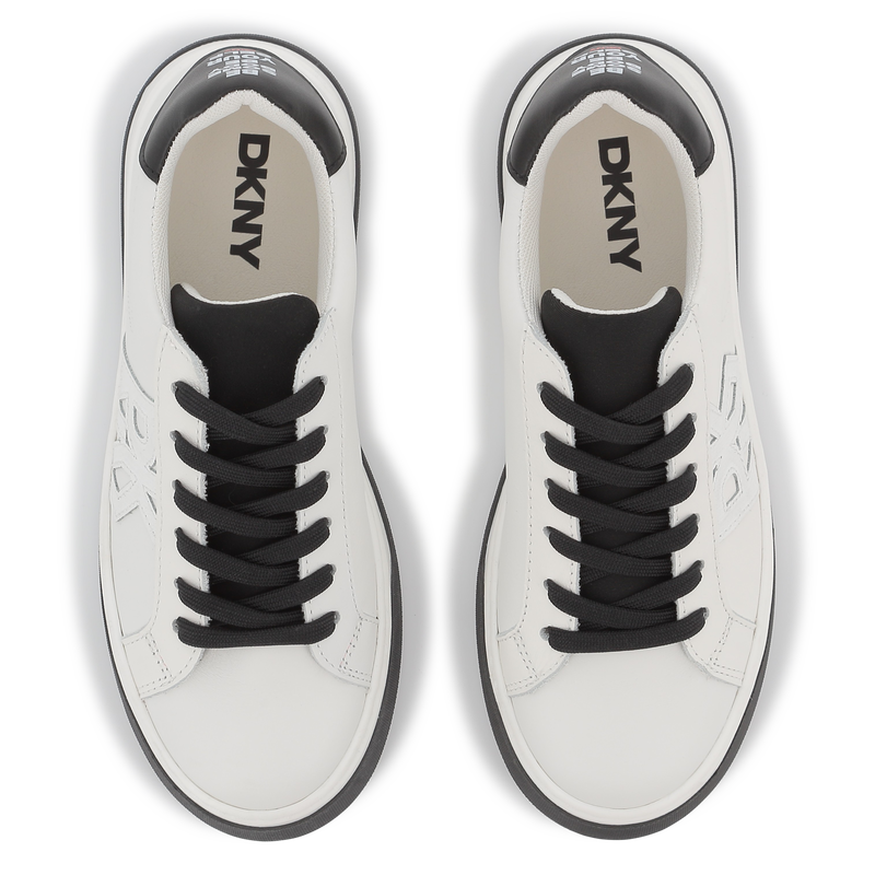 Ledersneaker mit Schnürung DKNY 
                        UNISEX