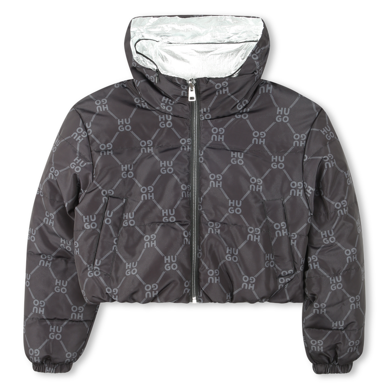 Kurze Wende-Winterjacke HUGO 
                        GIRL