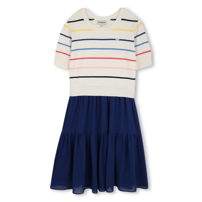 2-in-1 Kleid mit Logo SONIA RYKIEL GIRL