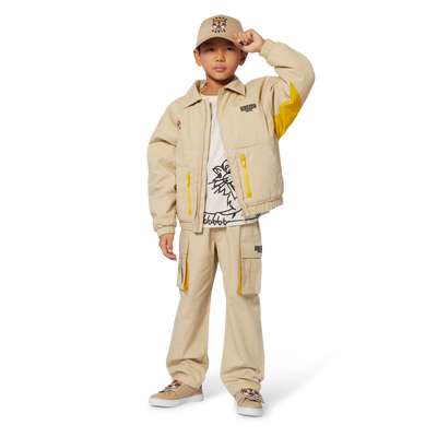 Hose aus Baumwolle KENZO KIDS BOY