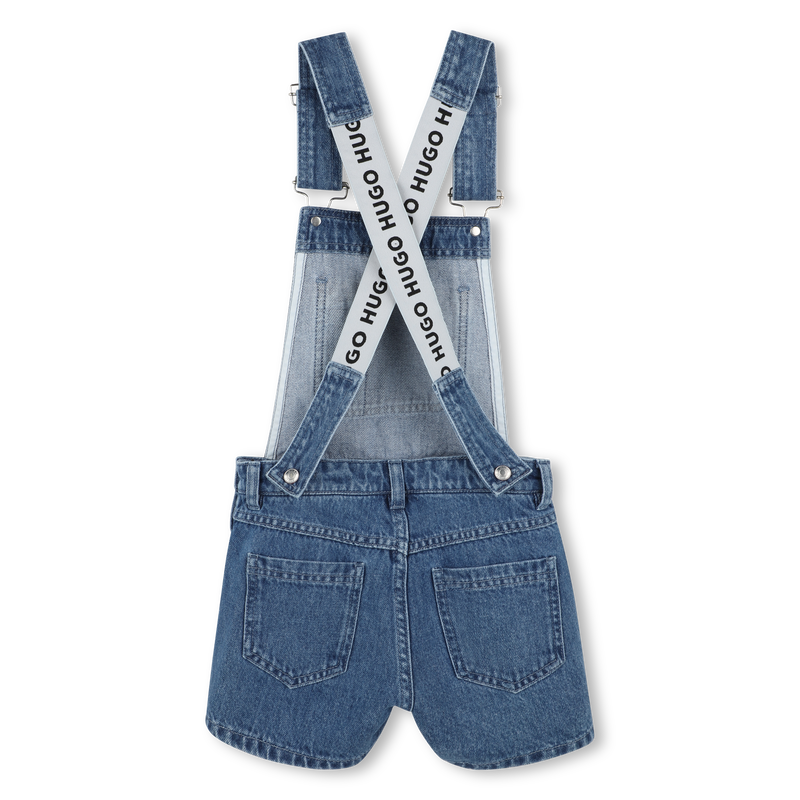 Kurze Jeans-Latzhose HUGO 
                        GIRL