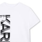 Bedrucktes t-shirt KARL LAGERFELD KIDS 
                    BOY