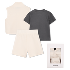 Set aus strickjacke, t-shirt und shorts TIMBERLAND 
                    BOY