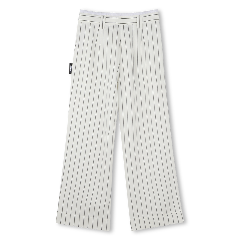Weite Hose mit Streifen DKNY 
                        GIRL