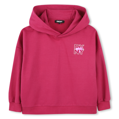 Sweatshirt mit Glitzer-Tinte DKNY GIRL