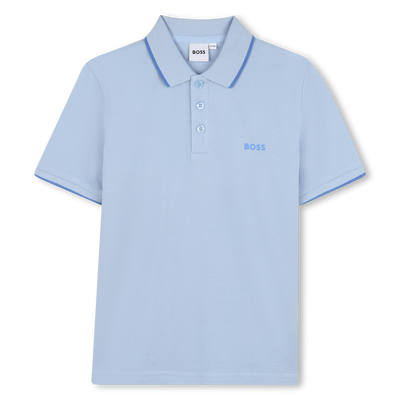 Poloshirt aus Pikee BOSS BOY