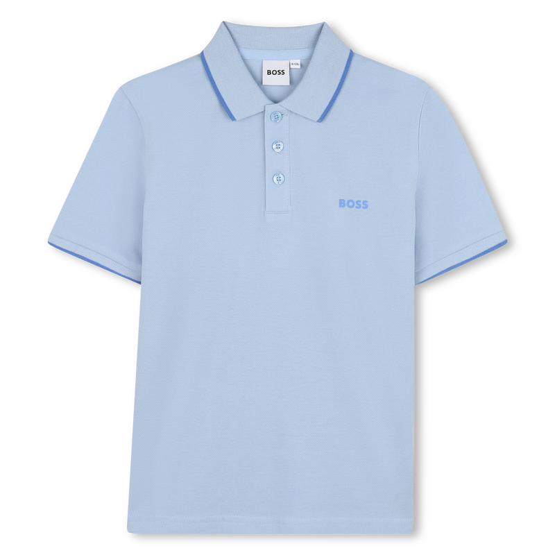 Poloshirt aus Pikee BOSS 
                        BOY