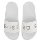 Badeschuhe mit Relieflogo BOSS 
                    BOY