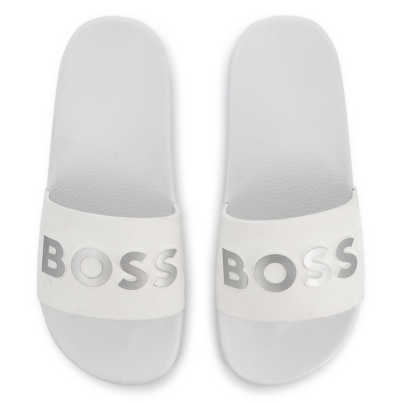 Badeschuhe mit Relieflogo BOSS 
                        BOY