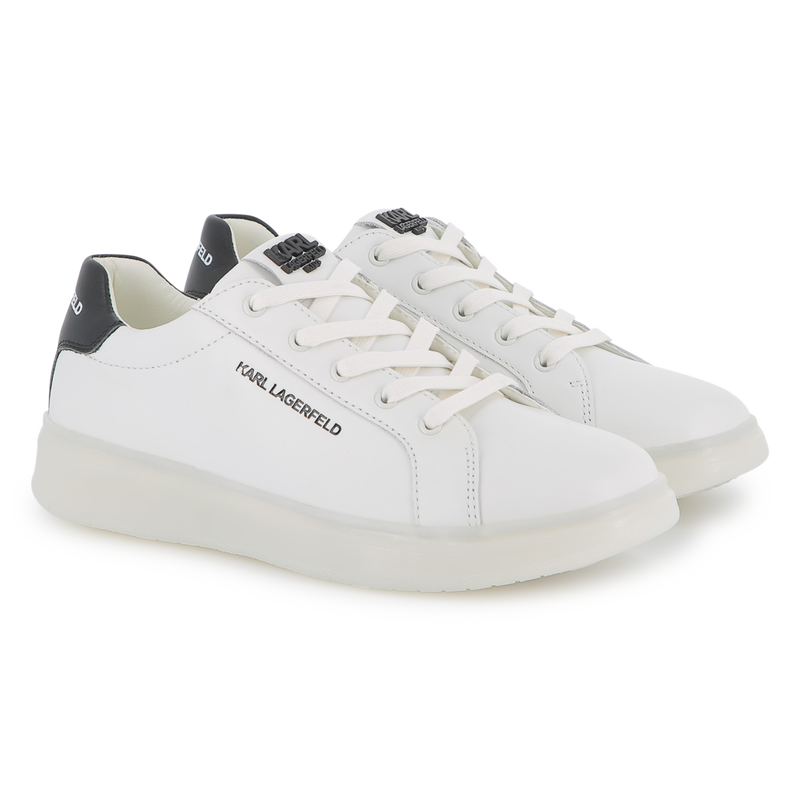 Low-Top-Sneakers mit Schn&uuml;rung KARL LAGERFELD KIDS 
                        UNISEX