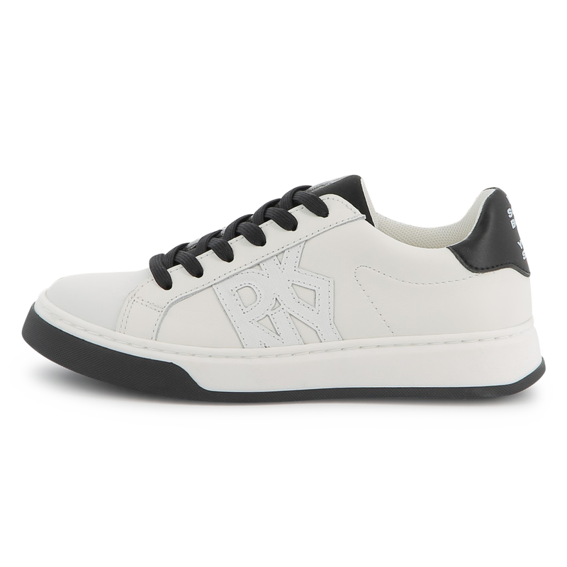 Ledersneaker mit Schn&uuml;rung DKNY 
                        UNISEX