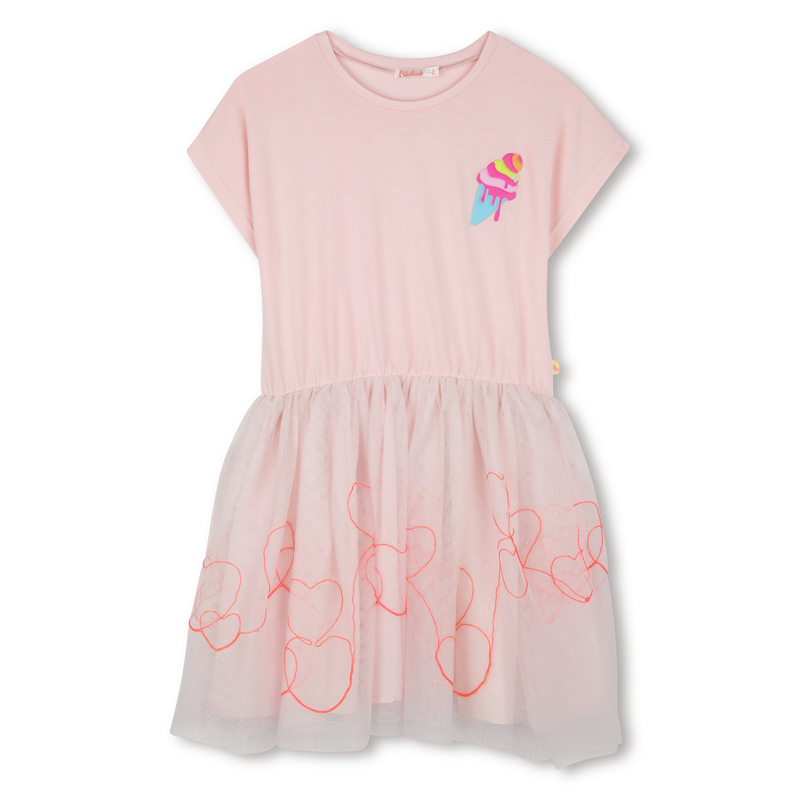 Kleid aus zwei Materialien BILLIEBLUSH 
                        GIRL