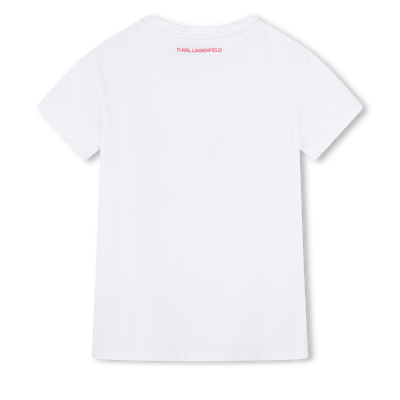 T-Shirt mit Wendepailletten KARL LAGERFELD KIDS GIRL