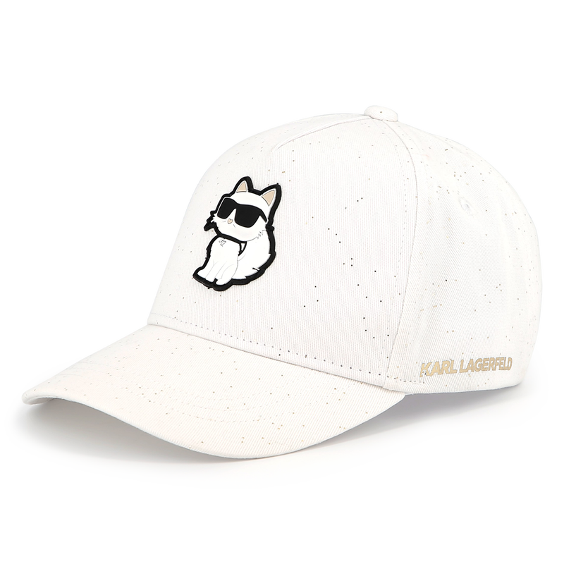 Verstellbares Baumwoll-Cap KARL LAGERFELD KIDS 
                        GIRL