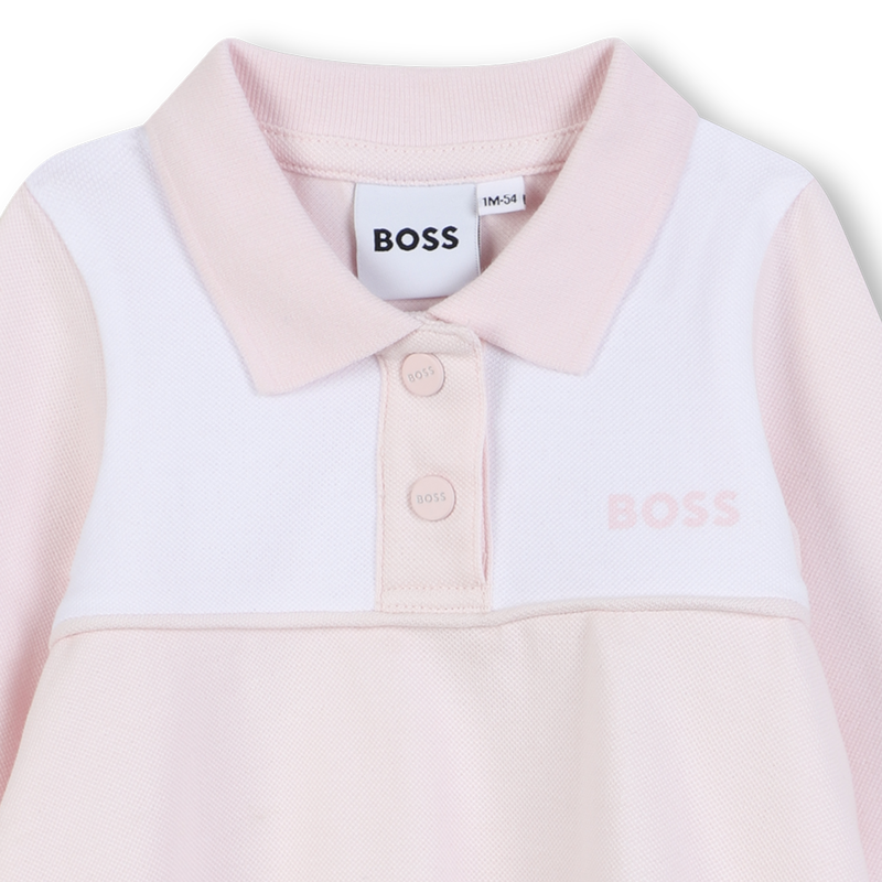 Lang&auml;rmeliges Kleid BOSS 
                        GIRL