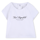 Set aus t-shirt und rock KARL LAGERFELD KIDS 
                    GIRL