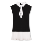 Kurz&auml;rmeliges kleid KARL LAGERFELD KIDS 
                    GIRL