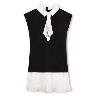 KURZ&Auml;RMELIGES KLEID KARL LAGERFELD KIDS GIRL
