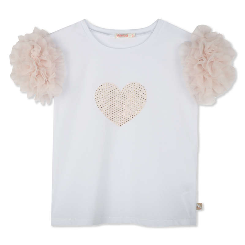 Festliches T-Shirt mit Volants BILLIEBLUSH 
                        GIRL
