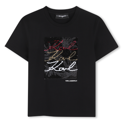 KURZÄRMELIGES T-SHIRT KARL LAGERFELD KIDS GIRL