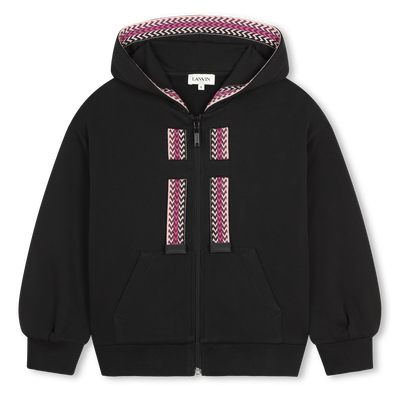 Sweatjacke mit Flechtdetails LANVIN GIRL