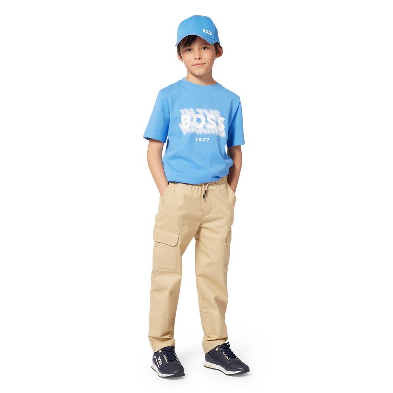 T-Shirt aus Baumwolle BOSS 
                        BOY