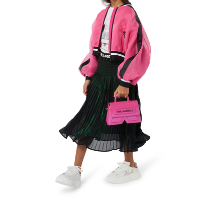 Schimmernder Midi-Plissee-Rock KARL LAGERFELD KIDS GIRL