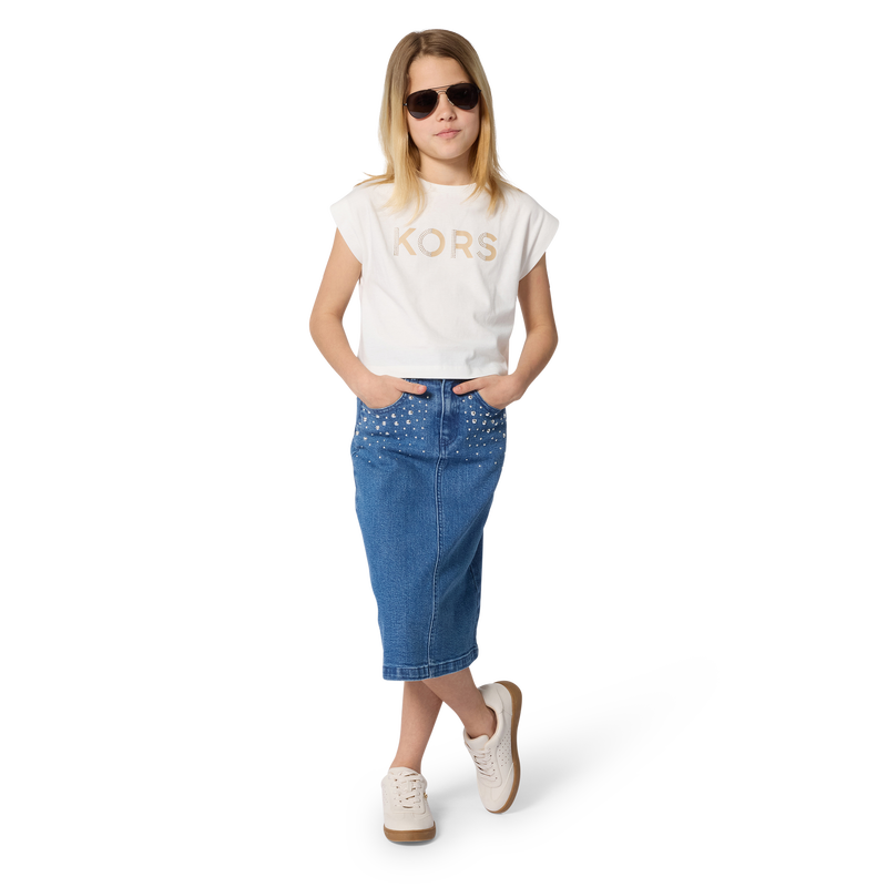 KURZ&Auml;RMELIGES T-SHIRT MICHAEL KORS 
                        GIRL